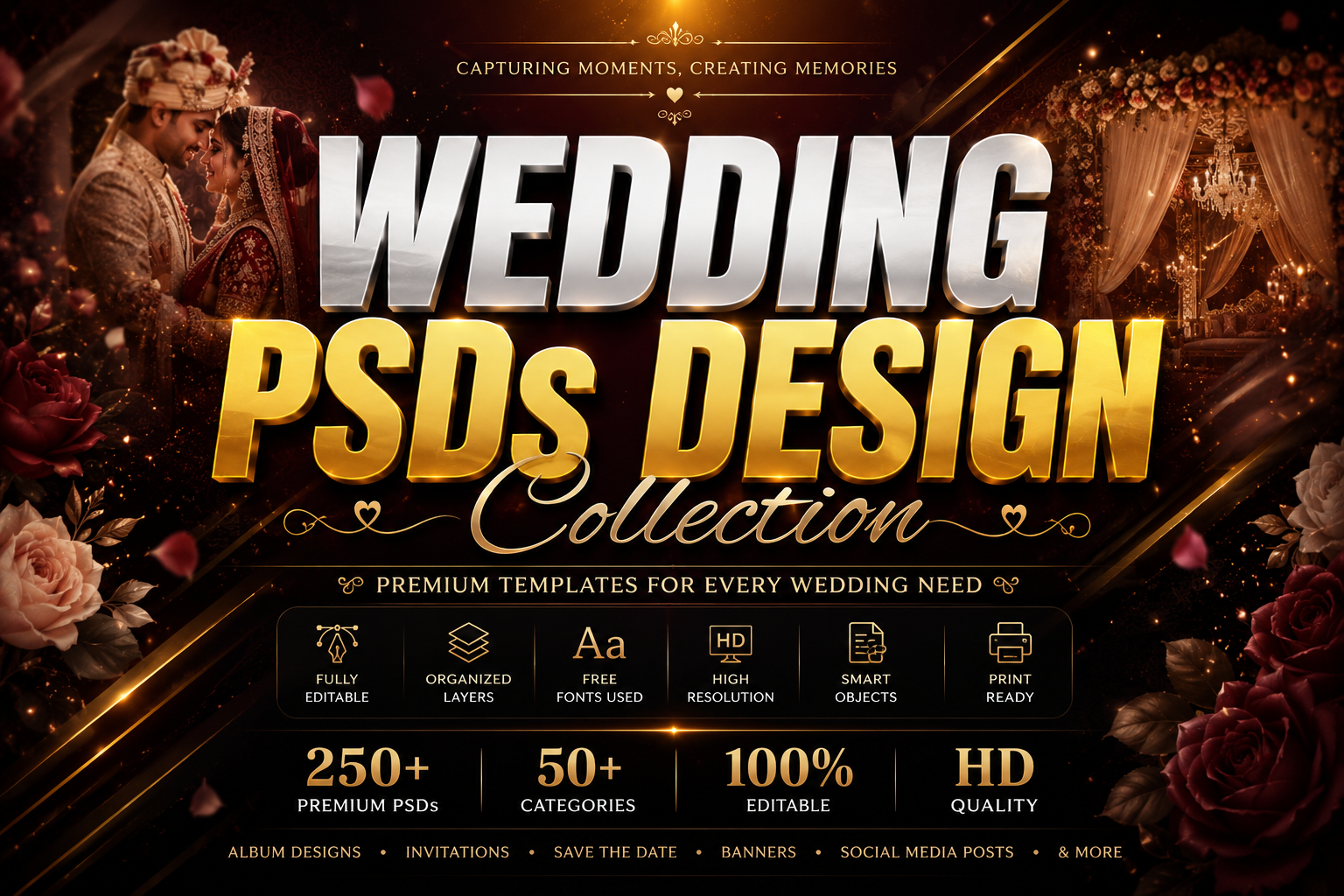Wedding PSDs Designs